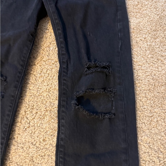 Free People High Waisted Straight Leg Jeans - Picture 3 of 8